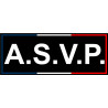 identifiant ASVP couleur PVC