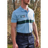 polo garde champetre bleu ciel