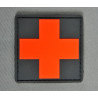 PATCHE GOMME CROIX ROUGE MEDIC