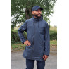 parka waterproof queue de pie bleu marine