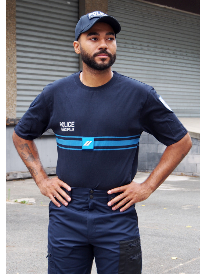 tee shirt coton police municipale