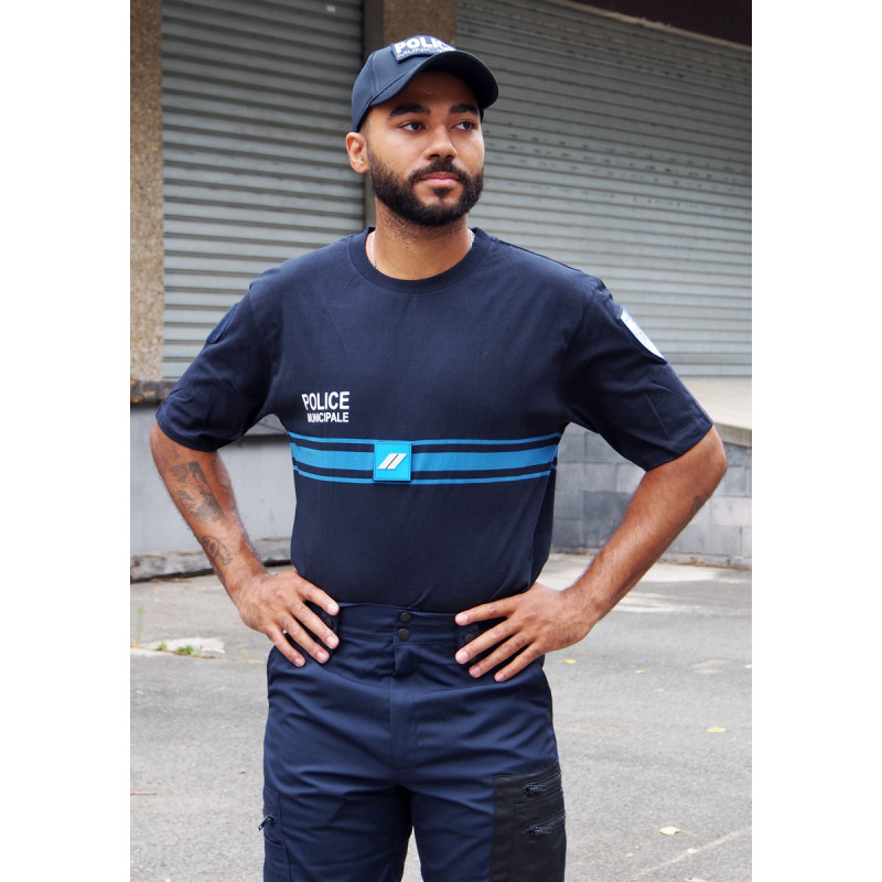 tee shirt coton police municipale