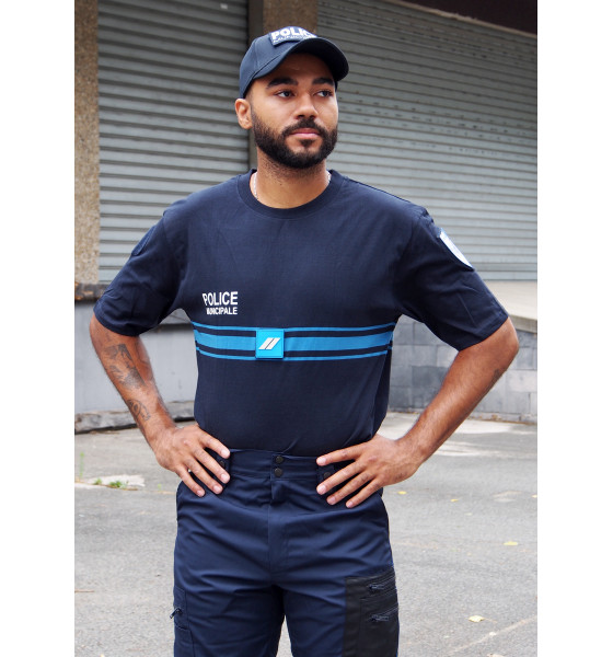 tee shirt coton police municipale