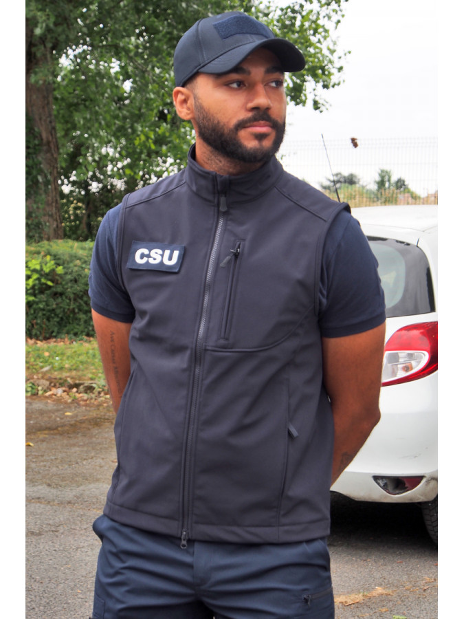 VESTE SOFTSHELL SANS MANCHES CORE