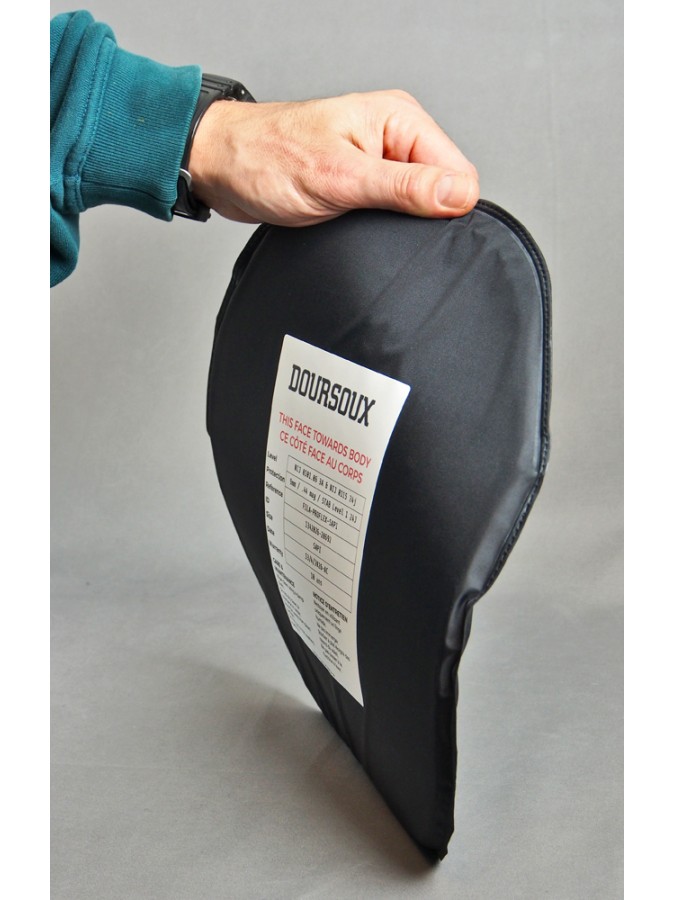 PLAQUES BALISTIQUES SAPI SOUPLES NIJ IIIA ( la paire)