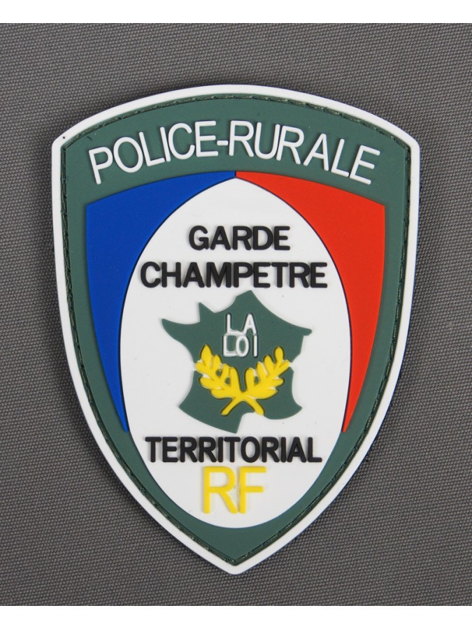 ECUSSON GARDE CHAMPETRE-POLICE RURALE PVC