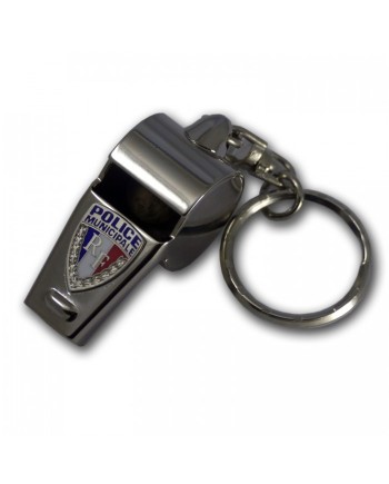 PORTE CLEFS SIFFLET POLICE MUNICIPALE