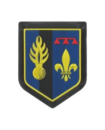 ECUSSON ZONE DE DEFENSE GENDARMERIE MOBILE PLASTIFIE