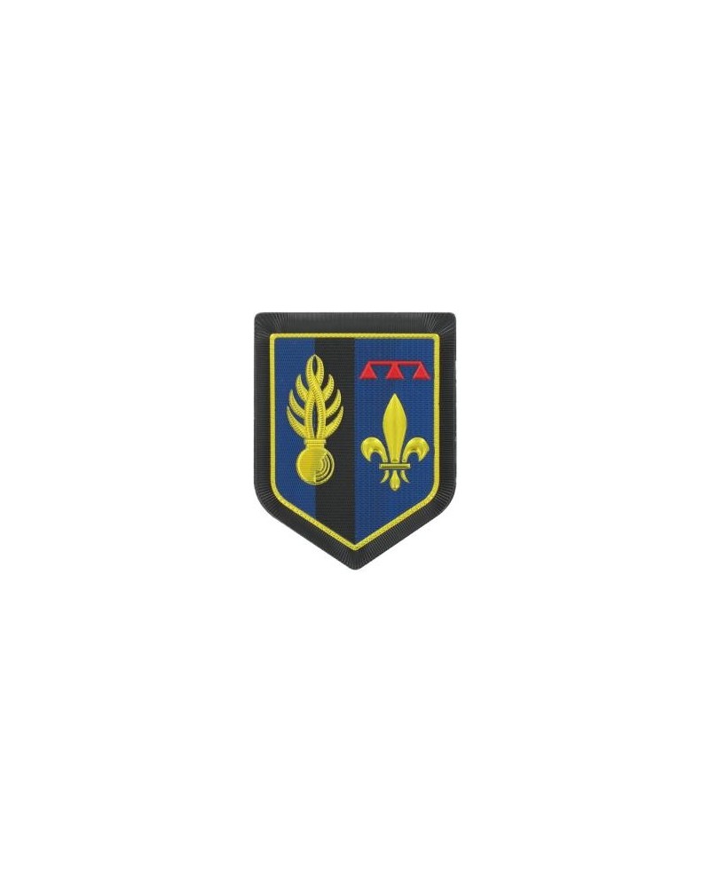 ECUSSON ZONE DE DEFENSE GENDARMERIE MOBILE PLASTIFIE