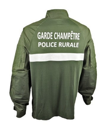 CHEMISE UBAS ST CONDOR VERT POLICE RURALE