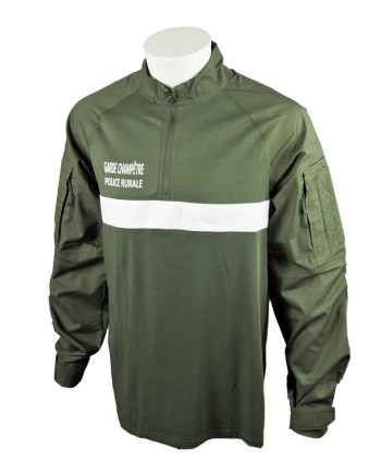 CHEMISE UBAS VERT GARDE CHAMPETRE