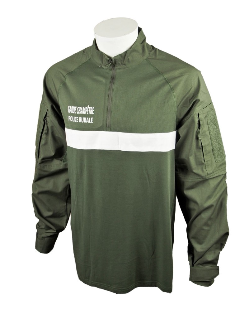 CHEMISE UBAS VERT GARDE CHAMPETRE