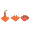 CONE DE SIGNALISATION CONE LUMINEUX PAR LED 