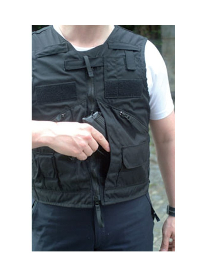 GILET MULTI POCHES PARE-BALLES INTEGRE