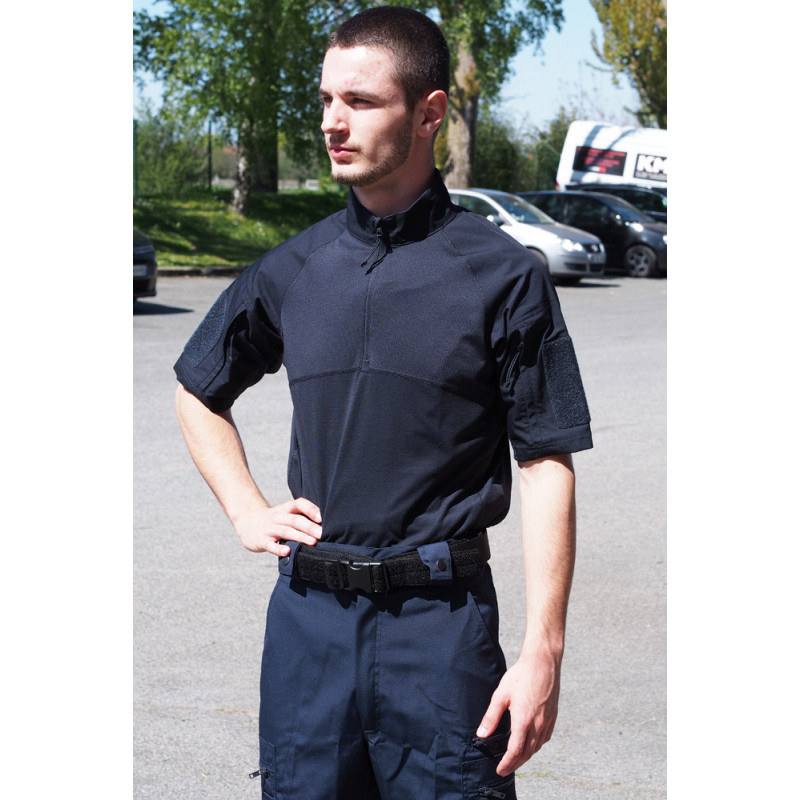 CHEMISE UBAS MANCHES COURTES BLEUE CHEMISE UBAS MANCHES COURTES BLEUE